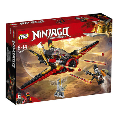 

LEGO Blocks Phantom Ninja Ninjago Fate Wings 6-14 Aged 70650 Childrens Toys Boys&Girls Birthday Gifts