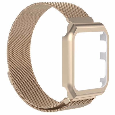 

Milanese Loop Strap Stainless Steel band For Apple Watch 42mm 38mm wristband Link Bracelet iwatch series 123 with metal case