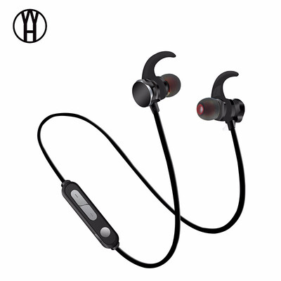 

WH X3 Magnetic Metal Bluetooth earbud wireless music earphone In-Ear Stereo Headphone Sport Hifi FM Sweatproof headset for phone