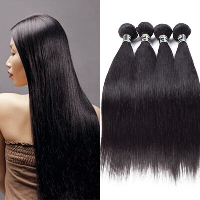 

7A Indian Virgin Hair 4 Bundles Straight Hair Unprocessed Unprocessed Human Hair Cheap Price Excellent Texture