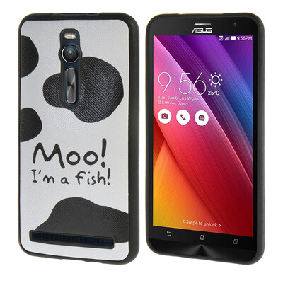 

MOONCASE Case for Asus ZenFone 2 ZE551ML/ZE550ML (5.5) Pattern series Flexible Soft Gel TPU Silicone Skin Slim Durable Cover