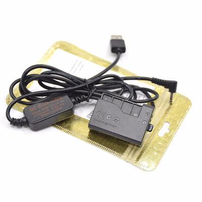 

Mobile Power bank charger usb CableDR-E10 DC Coupler LP-E10 dummy battery for Canon 1100D 1200D 1300D Kiss X50 Rebel T3 T5 T6