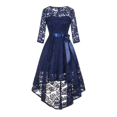 

Womens 12 Sleeves Lace Short Prom Formal Casual Swing Party Cocktail Dresses