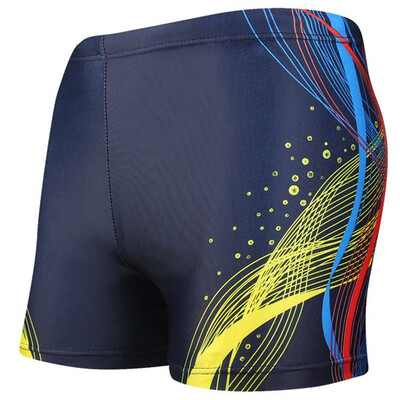 

Mens Fashion Large Size Printing Swimwear Swimming Trunks Sports Wear Boxer Shorts