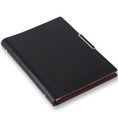 

TRNFA TB-B402 office high-end notebook senior business notepad imitation leather retro pendant notebook business office stationery black 235 17cm