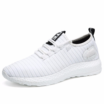 

Men High Quality Flyknit Sport Running Jogger Shoes Fashion Casual Lace Up Sneaker