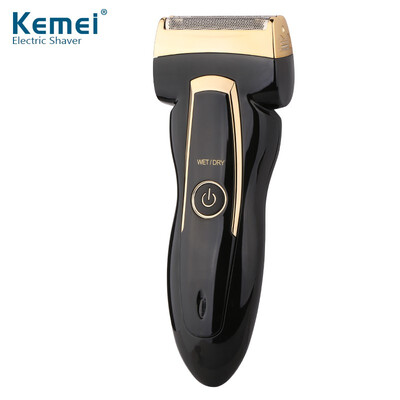 

2 Heads Electric Rechargeable Reciprocate Man Shaver Triple Blade Electric Shaving Razors Face Care 220v