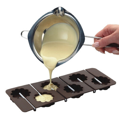 

UpperX Multi-functional 304 Material Stainless Steel Chocolate Butter Milk Melting Pot Chocolate Melted Tank Sugar Bowl Melt