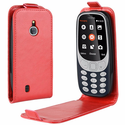 

for Nokia 3310 3G Dual TA-1022 TA-1036 Flip Leather Case for Nokia 3310 4G LTE Retro Wallet Case Leather Cover Cases Fundas