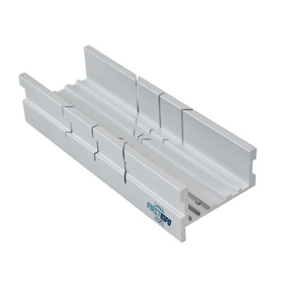 

FIT TOOLS Small Aluminum Miter Box for HandManual Saw