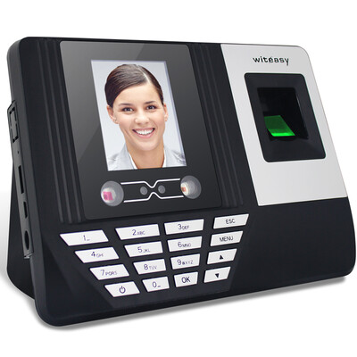 

WITEASY F-7 face recognition attendance machine punch card machine fingerprint attendance access U disk out of the network communication