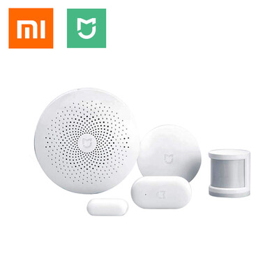 

Original Xiaomi Smart Home Kit Mijia 4 in 1 GateWay Human Body Sensor Wireless Switch Door&Window Sensor for Security