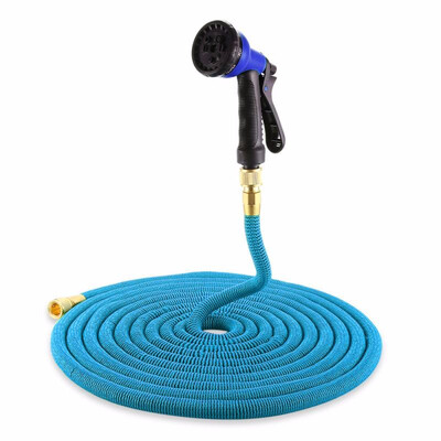 

Garden Expandable Magic Flexible Water Hose Spray Nozzle 25 50 75 100ft