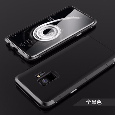 

Goowiiz Phone Case For Samsung Galaxy S9S9 Plus Luxury 3 in1 Metal PC Hard Hybrid Slim Back Case Full Protection