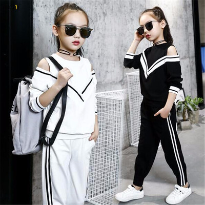 

Sport Suit Teenage Autumn Girls Clothing Set Long Sleeve Top & Pants Casual 4 5 6 7 8 9 10 11 12 Years Child Girl Clothes