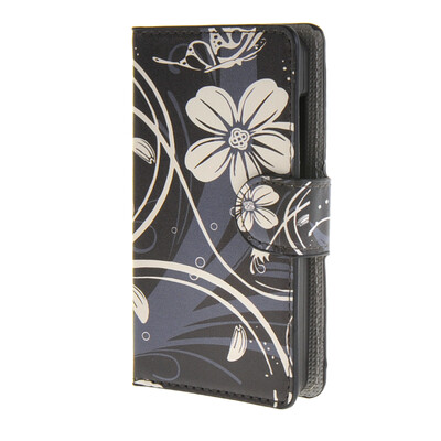 

MOONCASE Flower style Leather Wallet Flip Card Slot Stand Pouch чехол для Microsoft Lumia 430 A11