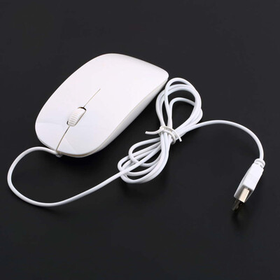 

ультратонкий USB 1600dpi проводной Optical Mouse мышей для пк, ноутбука