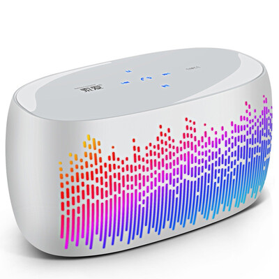 

Soaiy -52 Portable Bluetooth Speaker LED Creative Colorful Light