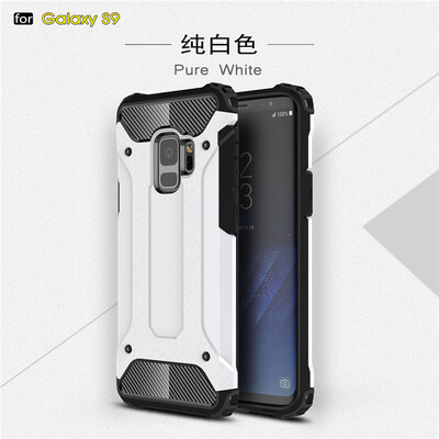 

Goowiiz Phone Case For Samsung Galaxy S9S9 Plus King Kong Armor Fashion Bumper PC TPU Prevent falling