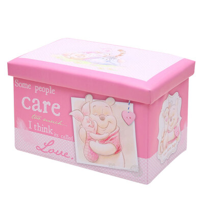 

Disney DISNEY Winnie the Pooh PU storage stool storage box