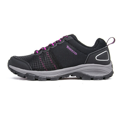 

Pathfinder TOREAD walking shoes outdoor autumn&winter couples non-slip wear-resistant casual shoes KFAG92355 black gorgeous purple female 39