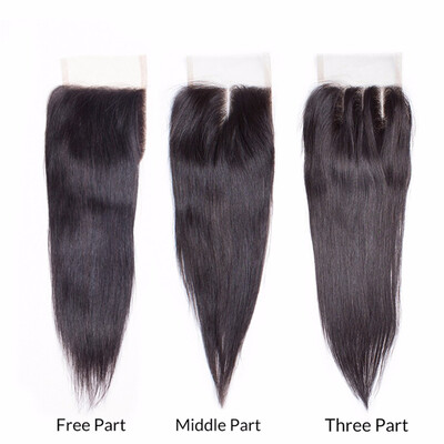 

Amazing Star Brazilian Virgin Hair Straight Hair Closure Good Quality Human Hair Crochet 4x4 Closure with Baby Hair