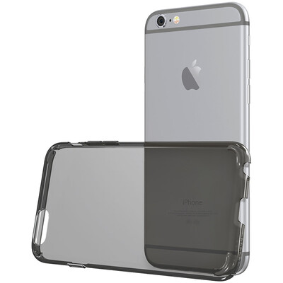 

(ESR) iPhone6 ​​телефон чехол / защитная крышка 4.7 дюймовый корпус телефона Apple прозрачный жесткий кристалл оболочки через серию через черный