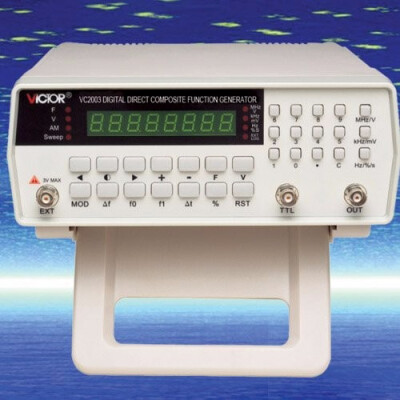 

VICTOR 2003 Electrical equipments VC2003 Digital Direct Composite Function Generator Output Scope of Frequency 1Hz3MHz