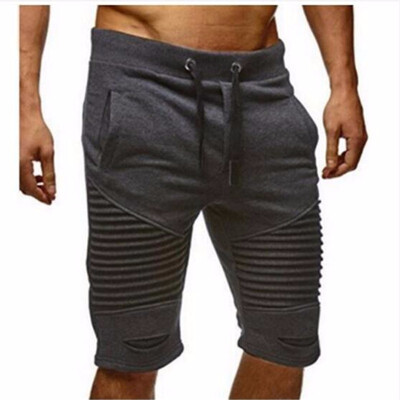 

2018 Mens Shorts Clothing Brand Solid Color Compression Male Shorts Men Fashion Men Short Summer Sweatpants Size XXXL