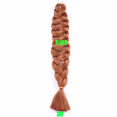 

Jumbo Braids Synthetic Braiding Hair 23 Color Available 165g 41 Inch Hair Extension Pink Blue Green 1pce