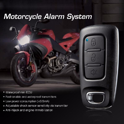 

Steelmate 1 Way Motorcycle Alarm System Motorcycle Engine with Transmitter TD2