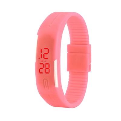 

Jelly Color Silicone LED Sports Unisex Fashion Digital Couple Wrist Watch