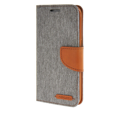 

MOONCASE Galaxy S6 Edge , Leather Flip Wallet Card Holder Pouch Stand Back ЧЕХОЛ ДЛЯ Samsung Galaxy S6 Edge Grey