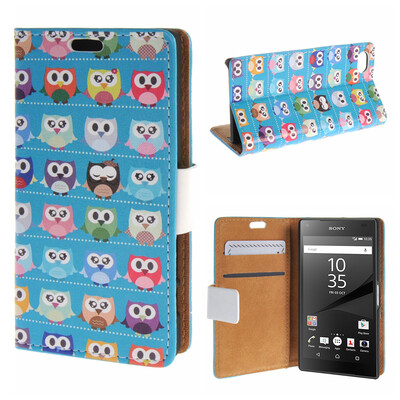

MOONCASE Sony Xperia Z5 Compact ( Z5 Mini ) ЧЕХОЛ ДЛЯ Flip Leather Foldable Stand Feature [Pattern series] /a10