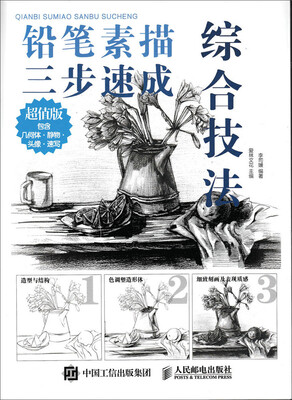 

铅笔素描三步速成 综合技法