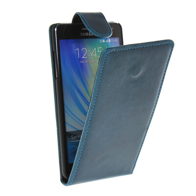 

MOONCASE Smooth skin Leather Bottom Flip Pouch чехол для Samsung Galaxy A5 Blue