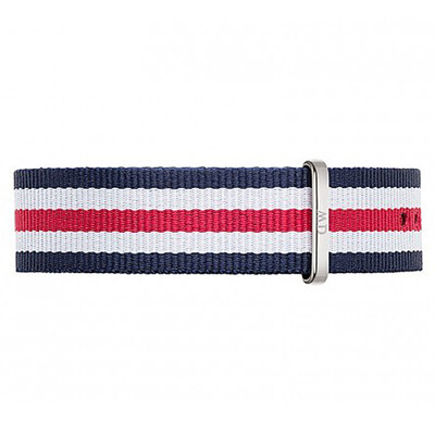 

Дэниел Веллингтон (DanielWellington) DW оригинального 20мм нейлон ремень серебряной пряжка мужские модели 0408DW (подходит для 40мм серии набора)