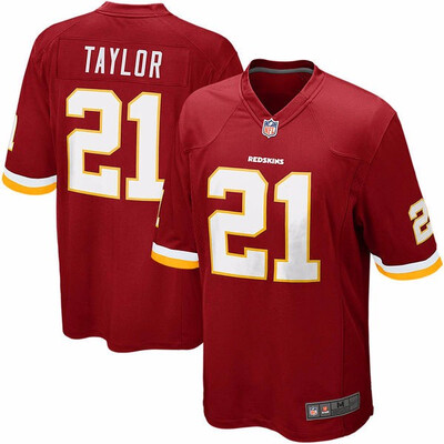 

Mens Washington Redskins Derrius Guice Nike Burgundy 2018 NFL Draft Pick Game Jersey
