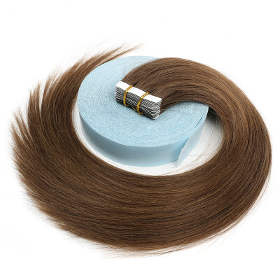 

BHF Hair Tape Hair Extension Brazilian Remy Hair Silky Straight Full Set Skin Weft 16-22" 20Pcs 50G Per Package