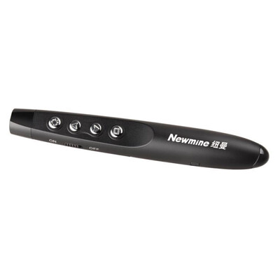 

Newman laser pen flip pen red light pager laser pen red light portable flip pen PPT flip pen laser flip pen wireless demonstrator J21 black
