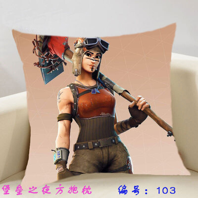

Fortnite Battle Royale Game Pillowcase Zipper Pillow Home Car Sofa Cushion Cover Changing Reversible Patchwork Pillow