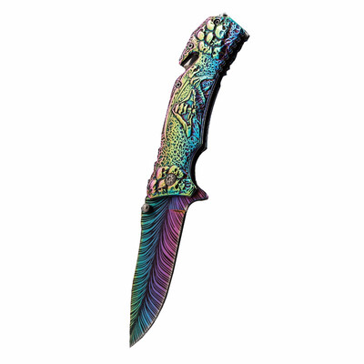 

CHACHEKA Multicolor Mini Pocket Folding Blade Knife 5Cr15Mov Stainless Steel Blade Outdoor Camping Hunting Knives Survival Tool