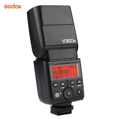 

Godox V350S Compact Size 24G Wireless Speedlite Master Slave Camera Flash TTL 18000s HSS Builtin 2000mAh Liion Battery with B