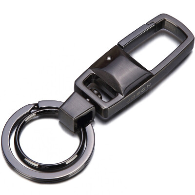 

Jingdong supermarket] JOBON Zhongyin key chain ring car key chain chain mother ring spring waist hanging ZB-069B black nickel