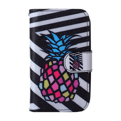 

MOONCASE чехол для Alcatel One Touch Поп С3 Флип PU Держатель карты Стенд Кожаный Чехол обложка Feature No.A09