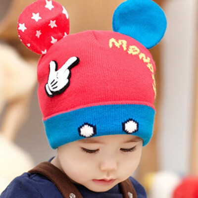 

Buebos Ninos 2015 Hot Selling Winter Warm Baby Hat Toddler Beanie Cap Soft Crochet Knit Wool Cap Christmas Party Gift