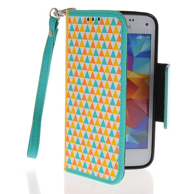 

MOONCASE Fashion Leather Side Flip Wallet Card Slot Pouch Stand Back Case Cover for Samsung Galaxy S5 I9600