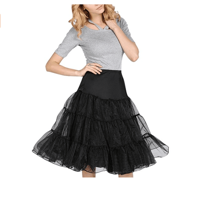 

Buenos Ninos Womens 26 Length 50s Vintage Rockabilly Petticoat Tutu Underskirt