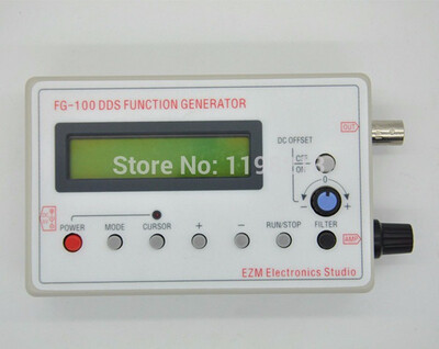 

1HZ-500KHZ DDS Functional Signal Generator Sine Square Triangle Sawtooth Waveform