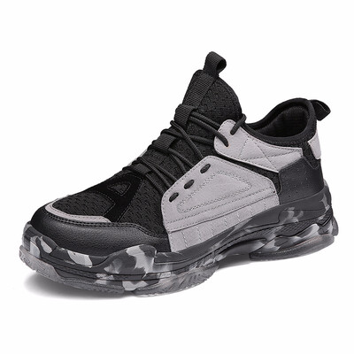 

2018 Fitness Patchwork Men Sneakers Big Size 39-46 Jelly Outsole Cool High Quality Running Shoes For Men Hot Sell Sports Shoes